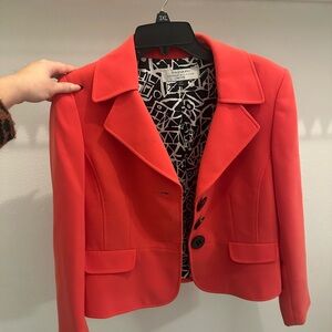 Never worn. Coral color